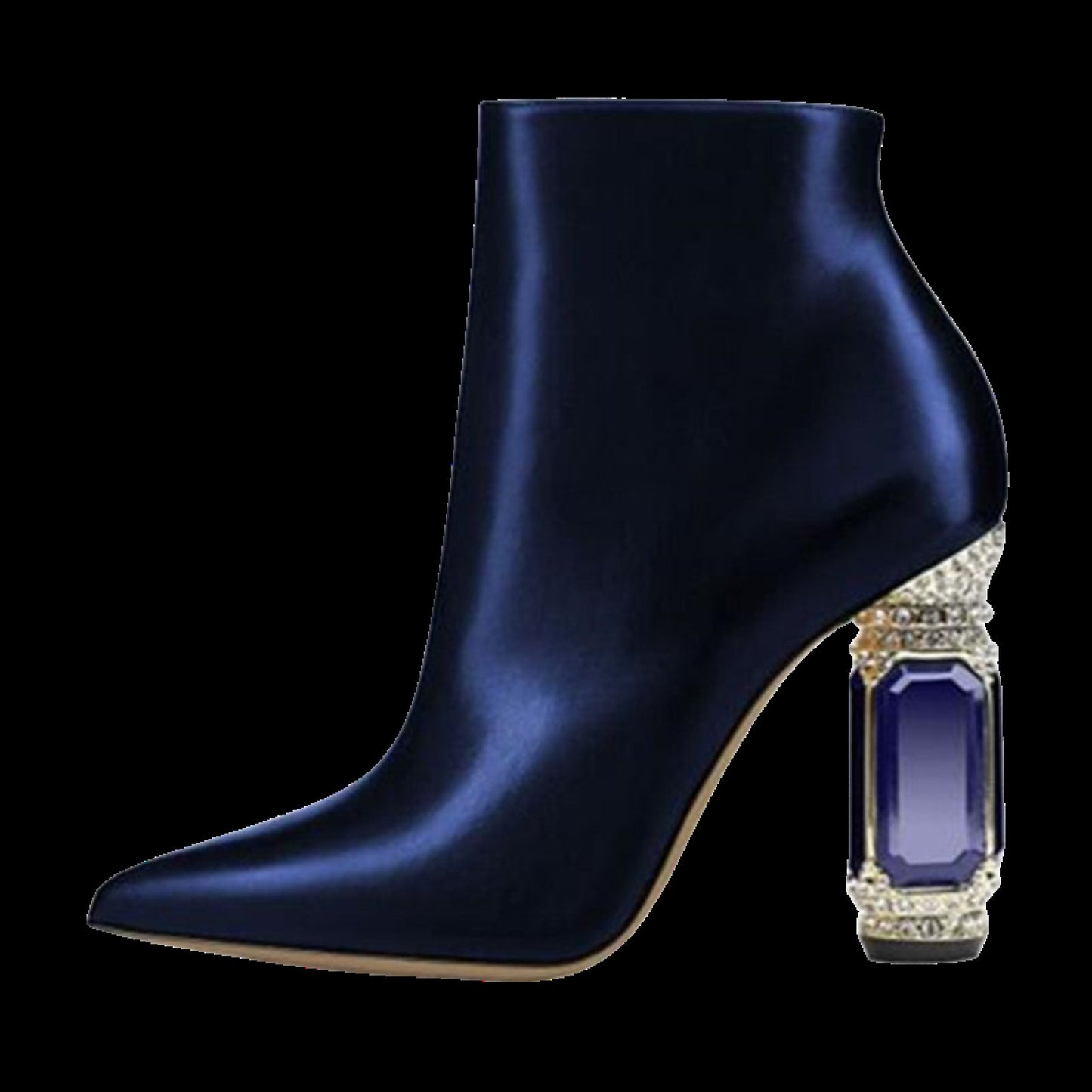 Luxury Obsidian Oracle Boots – Obsidian Gothic Royalty Heels