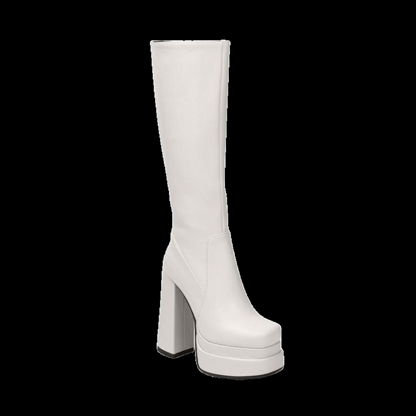Cathedral Titan Boots – High Tube Platform Gothic Square Heel